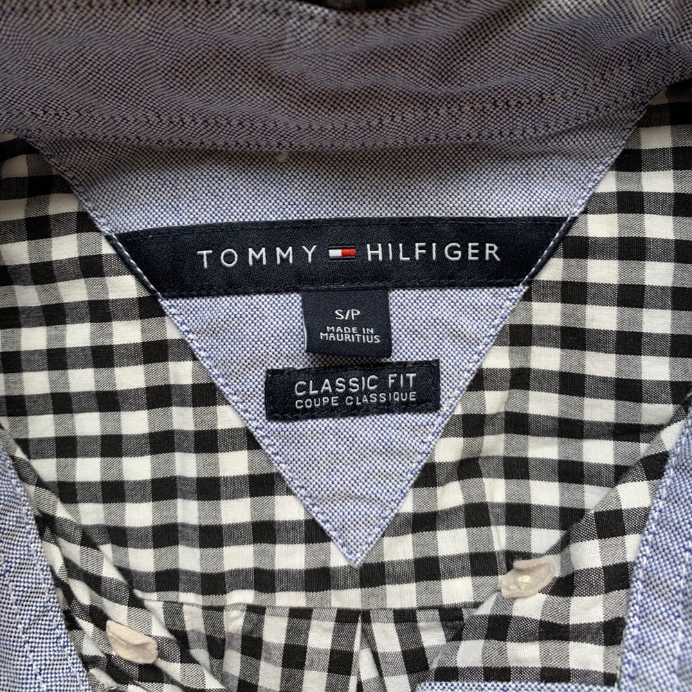 🖤Tommy Hilfiger Classic Plaid Long Sleeve🖤 - Picture 3 of 3